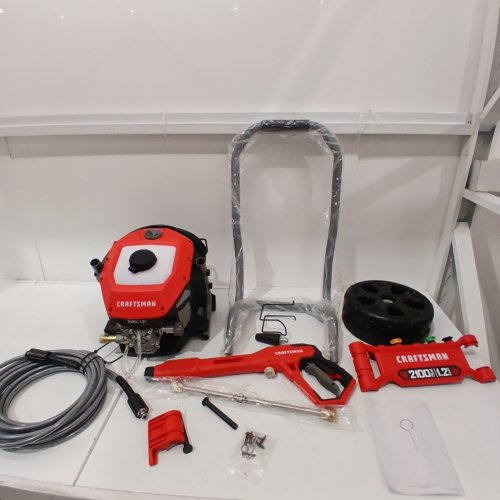 CRAFTSMAN CORDED COLD WATER PRESSURE WASHER - 2100-PSI - 1.2 GPM - RED (MODEL: CMEPW2100) image 3