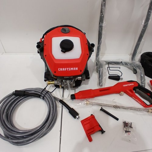 CRAFTSMAN CORDED COLD WATER PRESSURE WASHER - 2100-PSI - 1.2 GPM - RED (MODEL: CMEPW2100) image 6