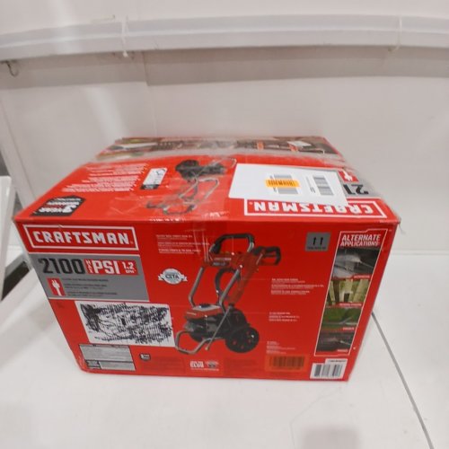 CRAFTSMAN CORDED COLD WATER PRESSURE WASHER - 2100-PSI - 1.2 GPM - RED (MODEL: CMEPW2100) image 7