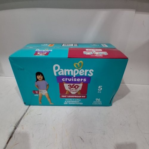 96PK PAMPERS CRUISERS 360 PULL ON DIAPERS - SIZE 5 (MODEL:21366829) image 3