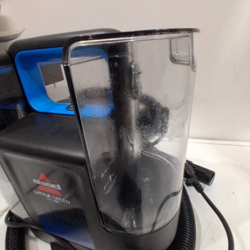 BISSELL LITTLE GREEN MAX PET PORTABLE CARPET & UPHOLSTERY DEEP CLEANER, POWERFUL PET STAIN REMOVAL - BLACK/BLUE (MODEL: 3857D) image 6