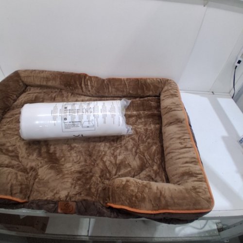 BEDSURE COMFY PET ORTHOPEDIC WATERPROOF PET MAT/BED - 35" X 22" X 3" - BROWN image 3