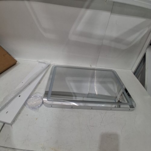 RATSAMEE LIGHTED LED VANITY MAKEUP MIRROR WITH 3 DIMMABLE LIGHT SETTINGS & CHARGING PORT - 18" X 23" - WHTIE image 4