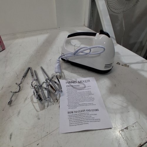 SUPER HAND MIXER WITH 7 SPEEDS- WHITE (MODEL: CH-933) image 2