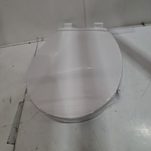 ROUND TOILET SEAT AND COVER - 16.5" - WHITE (MODEL: PHO_161CZRQ9) image 2