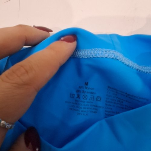 KID'S LONG SLEEVE SWIM SHIRT - MEDIUM - LIGHT BLUE image 3