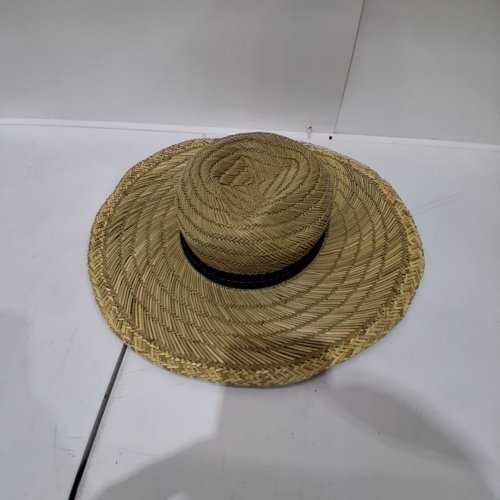 MEN'S WOVEN SUN HAT - OSFM - NATURAL image 2