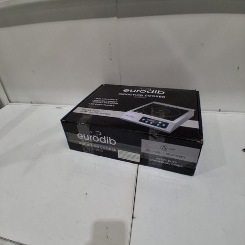 EURODIB CI1800 INDUCTION COOKER COOKTOP - 1800W 120V - SILVER (MODEL: CI1800) image 5