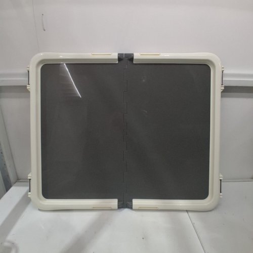 AMAZON BASICS DOG TRAINING PAD HOLDER 28" X 34" - GREY/WHITE (MODEL:TFPT-L) image 2