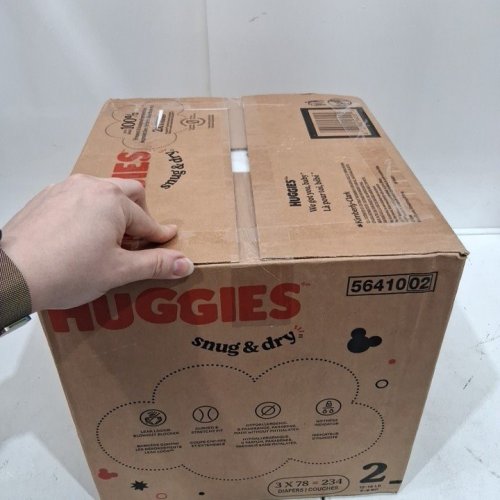 234PK HUGGIES SNUG AND DRY BABY DIAPERS - SIZE 2 (12-18LB) - DISNEY BABY MICKEY MOUSE image 3