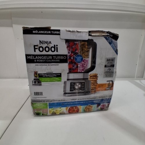 NINJA SS300C, FOODI 3IN1 POWER BLENDER & PROCESSOR SYSTEM - 1200W - 72OZ - BLACK - (MODEL : SS300C) image 7