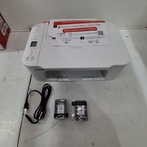 CANON PIXMA TS3720 WIRELESS ALL-IN-ONE COLOUR PRINTER - WHITE (MODEL: K10617) image 2