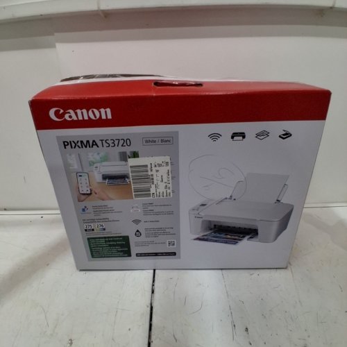 CANON PIXMA TS3720 WIRELESS ALL-IN-ONE COLOUR PRINTER - WHITE (MODEL: K10617) image 8