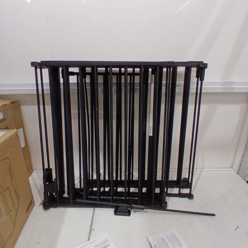 REGALO 4 IN 1 PLAY YARD SAFETY GATE - 51.5" - 194" W X 28" H - BLACK (MODEL: 1350 B DS) image 5