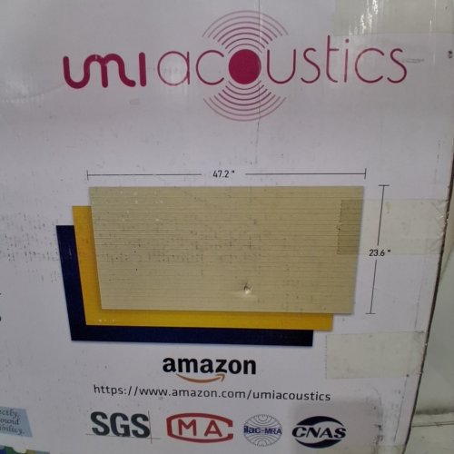 6PANEL UMI ACOUSTICS ACOUSTIC PANELS - 47.2" X 23.6" image 4