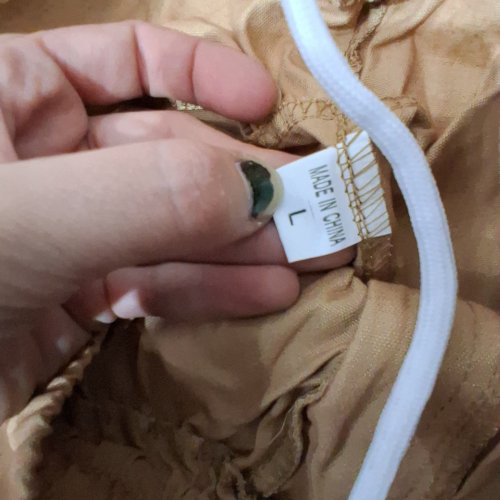 BOY'S CARGO SHORTS - LARGE - TAN image 2