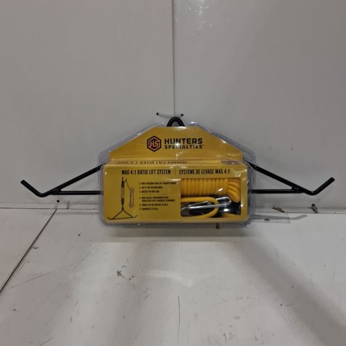 HUNTERS SPECIALTIES SUPER MAG RATIO LIFT SYSTEM - 600LBS MAX - 40FT - YELLOW/BLACK (MODEL: HS-00645C) image 2