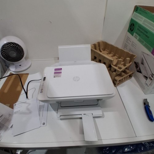 HP DESKJET SMALL HOME ALL-IN-ONE PRINTER - 16.7" - WHITE (MODEL: DESKJET 2852E ) image 3