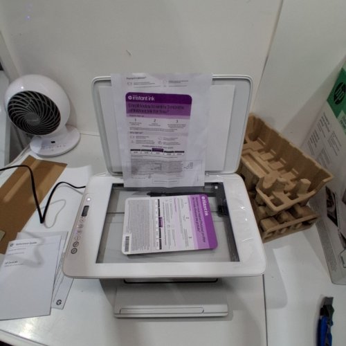 HP DESKJET SMALL HOME ALL-IN-ONE PRINTER - 16.7" - WHITE (MODEL: DESKJET 2852E ) image 5