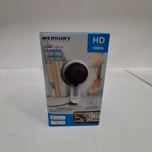 MERCURY SMART WI-FI CAMERA - 1080P - BLACK / WHITE (MODEL: MIC-CW048-199W) image 5
