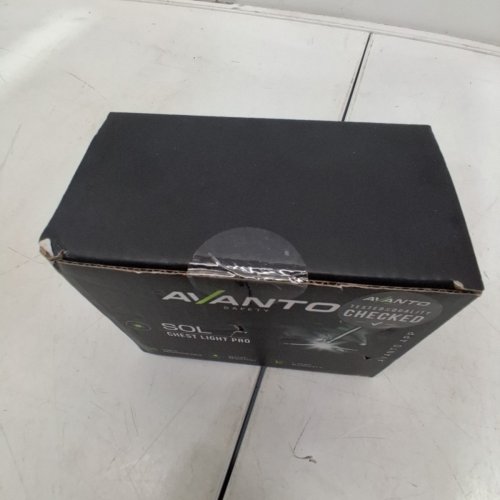AVANTO SAFETY SOLX1 CHEST LIGHT PRO - 500LM - 2 LIGHT MODES - BLACK image 3