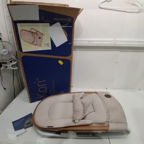 MAXI-COSI 2-IN-1 KORI FOLDABLE ROCKER WITH STATIONARY FEET - HORIZON SAND (MODEL: 25007CGMT) image 2