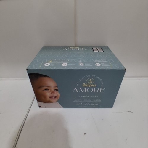 66PK PAMPERS AMORE DIAPERS - SIZE 3 - WHITE image 2