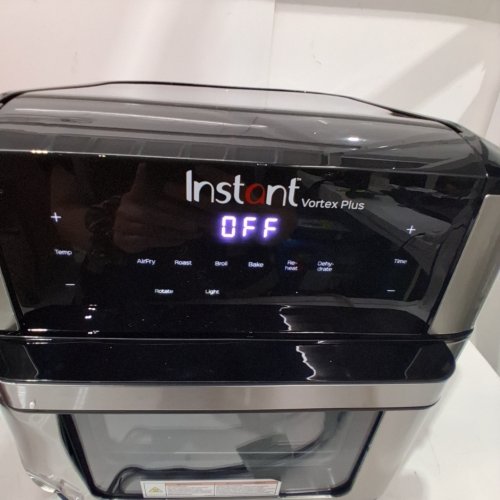 INSTANT VORTEX PLUS 7-IN-1 AIR FRYER OVEN - 10QT. CAPACITY - SILVER/BLACK (SKU 140-3000-02) image 2