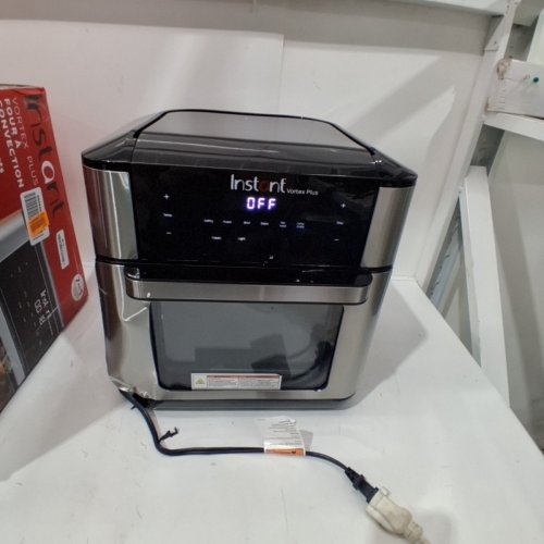 INSTANT VORTEX PLUS 7-IN-1 AIR FRYER OVEN - 10QT. CAPACITY - SILVER/BLACK (SKU 140-3000-02) image 3