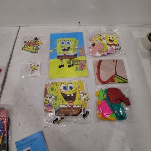 SPONGEBOB BIRTHDAY PARTY DECORATIONS KIT - ASSORTED image 3