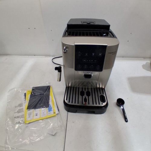DELONGHI MAGNIFICA START AUTOMATIC ESPRESSO AND COFFEE MACHINE WITH MILK FROTHER FOR LATTE, CAPPUCCINO - BUILT IN GRINDER - SILVER (MODEL: ECAM22022SB) image 11
