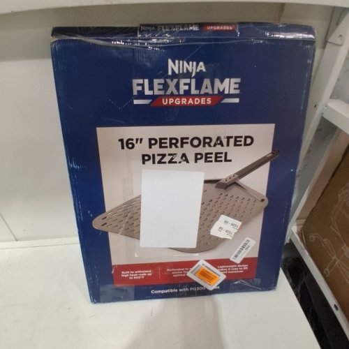 NINJA FLEXFLAME PERFORATED PIZZA PEEL - 20" X 16" - DARK GREY (MODEL: XSKOPPL) image 2