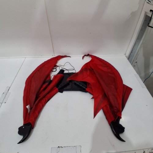 CALIFORNIA COSTUME COLLECTIONS VAMPIRE DEMON COSPLAY WINGS - OSFM - RED AND BLACK (ITEM: 6225-129) image 3