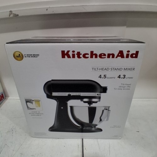 KITCHENAID ULTRA POWER PLUS SERIES 4.5-QUART TILT-HEAD STAND MIXER - BLACK (MODEL: KSM96BM) image 5