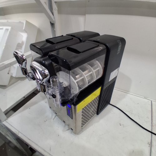 GSEICE DUAL-BOWL SLUSH MACHINE - 4 L X 2, 120 V, 400W, 12.6" X 19.3" X 21.5" - BLACK / SILVER (MODEL: RLZ4X2) image 5
