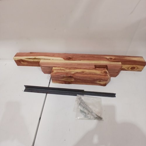 ARCHITECTURAL MAILBOXES CEDAR WOOD DELUXE DRIVE-IN MAILBOX POST - AROMATIC CEDAR (MODEL: DPKX00AM) image 2