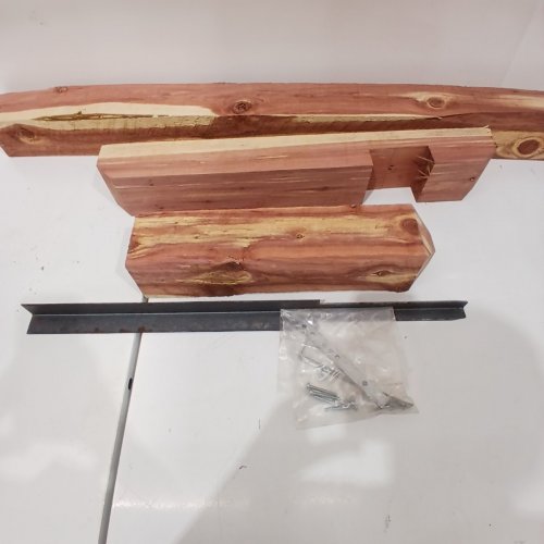 ARCHITECTURAL MAILBOXES CEDAR WOOD DELUXE DRIVE-IN MAILBOX POST - AROMATIC CEDAR (MODEL: DPKX00AM) image 3