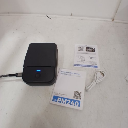 THERMAL LABEL PRINTER - 5 V 0.5A - BLACK (MODEL: PM240) image 2