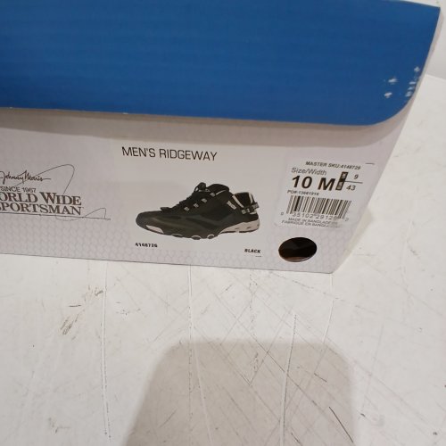BPS WORLD WIDE SPORTSMAN RIDGEWAY WATER SHOES - MEDIUM - SIZE 10 - BLACK image 2