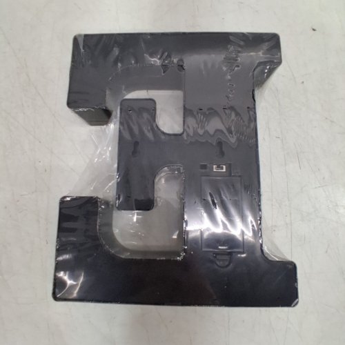 LIGHT-UP LED MARQUEE LETER "E" - 9" - BLACK image 3