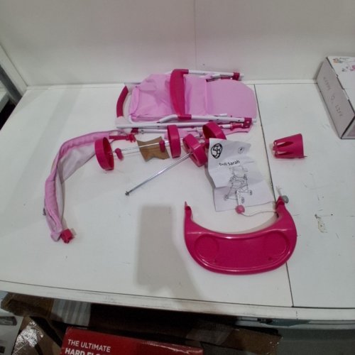 509 CREW MAGIC UNICORN DOLL STROLLER -FOR 18" DOLLS- PINK( MODEL: T715021) image 3