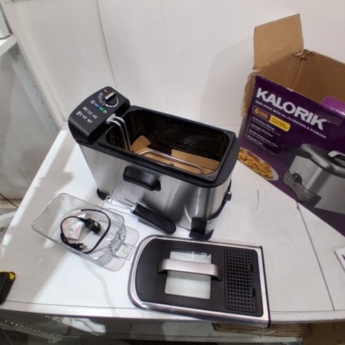 KALORIK OIL FILTRATION DEEP FRYER - 3.2QT (MODEL: FT 43721) image 3