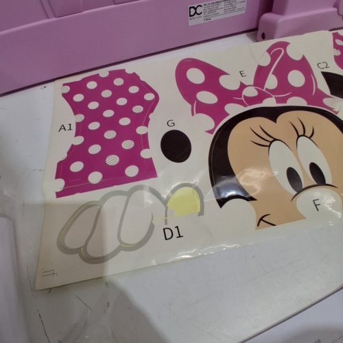 DELTA CHILDREN MINNIE MOUSE TODDLER BED - 53.54" X 30.32" X 23.23" - PINK (MODEL: BB81540MN) image 4