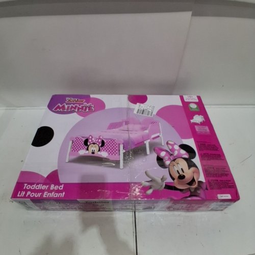 DELTA CHILDREN MINNIE MOUSE TODDLER BED - 53.54" X 30.32" X 23.23" - PINK (MODEL: BB81540MN) image 6