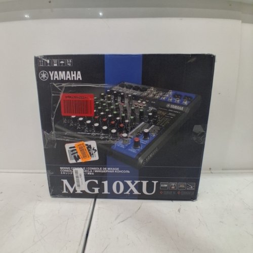 YAMAHA MG10XU 10-CHANNEL ANALOG MIXER - BLACK/BLUE - (MODEL: MG10XU //IN YEM) image 5