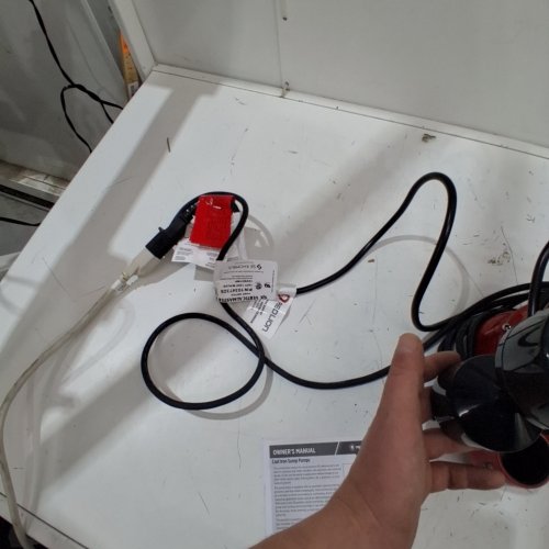 RED LION CAST IRON SUMP PUMP 115V 1/3HP 3350GPH W/ VERTICAL SWITCH - RED (MODEL: RL-SC33V) image 2
