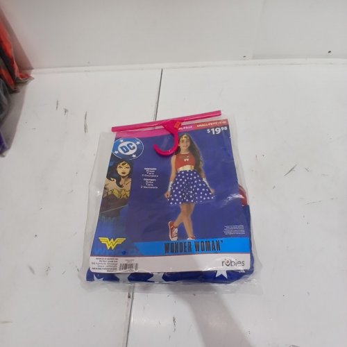 4PC RUBIES WONDER WOMAN COSTUME - SMALL (4/6) - RED BLUE GOLD (STYLE: WONDER WOMAN) image 2