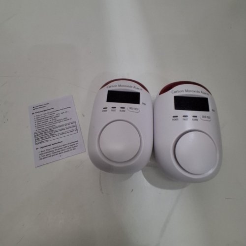 2PK HEMBISEN DIGITAL DISPLAY PLUG IN CARBON MONOXIDE DETECTORS - WHITE (MODEL: WA996) image 3