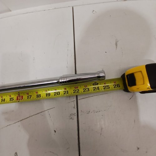 NEIKO CRV STEEL DRIVE EXTENSION BREAKER BAR - 25" - 1/2" DRIVER image 4