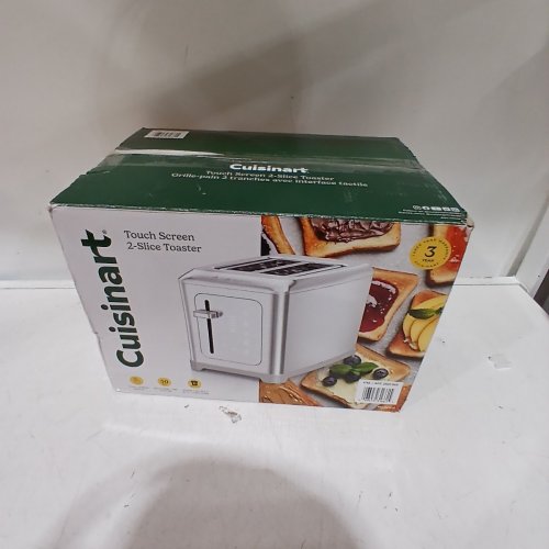 CUISINART 2-SLICE TOUCH SCREEN DIGITAL TOASTER - STAINLESS STEEL (MODEL: RBT-1680PCC) image 4